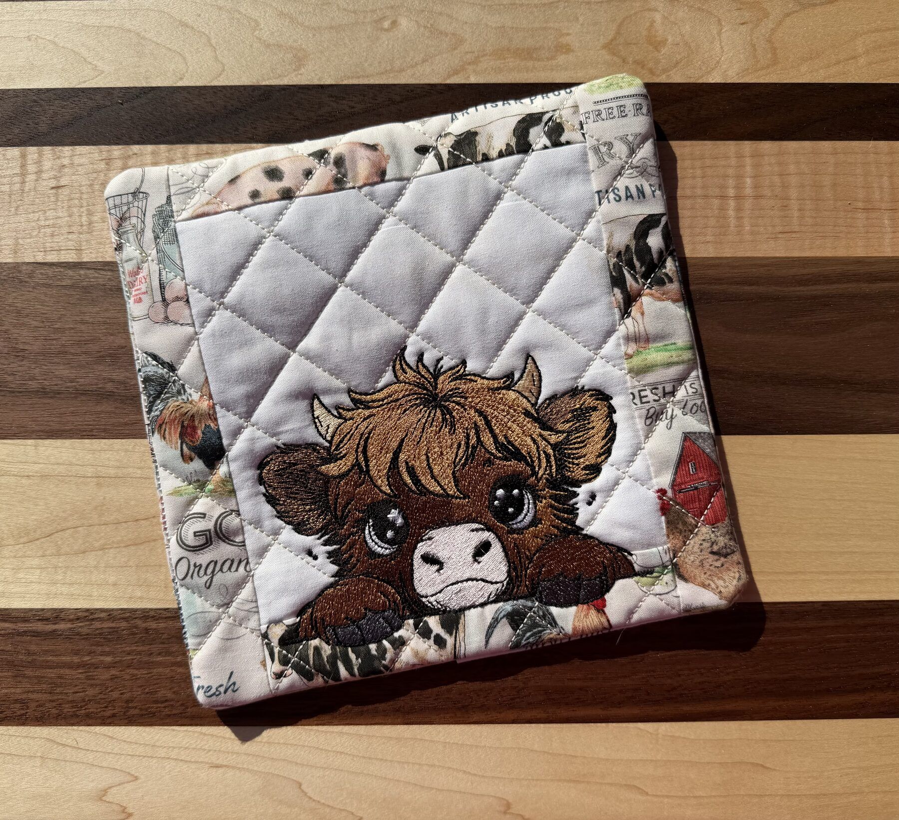 Quilted hotpad, photo 7
